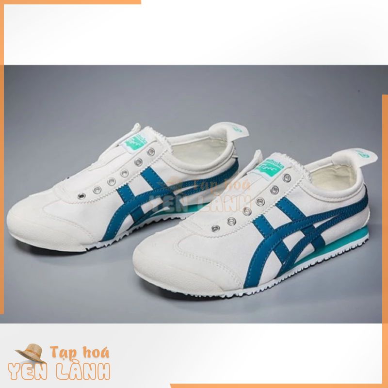 Giày ASICs Onitsuka Tiger (cơ quan) MỚI Mexico 66 giày vải kéo nam nữ Giày chạy bộ đế mềm thể thao