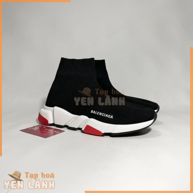 [Best Quality] Giày Balenciaga Top Speed Trainer Bred Black White Red Authentic Thể Thao Ngoài Trời