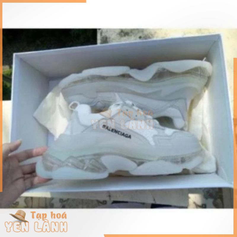 xả TẾT [ẢNH THẬT] Giày Balenciaga triple s đế air full trắng trong A323 . ↺ – dọ kho ·