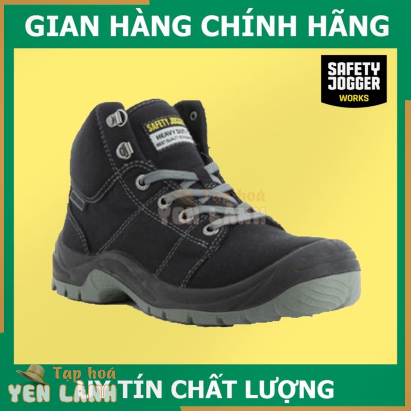 [Chính Hãng] Giày Bảo Hộ Safety Jogger Desert 117 Chất Da Thật, Chống Trơn Trượt, Chống Đâm Xuyên