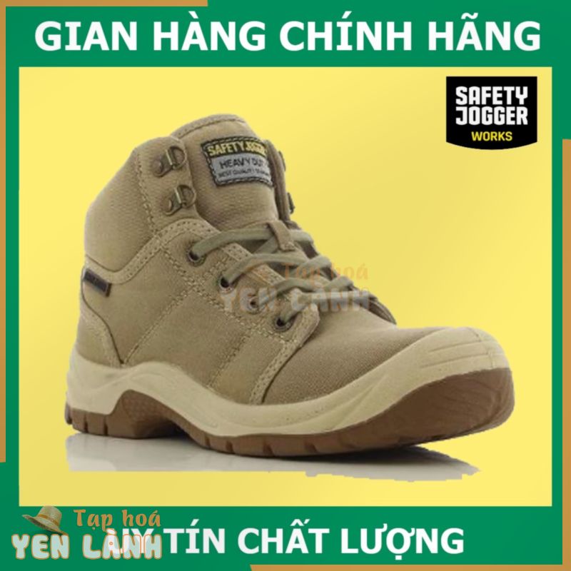 [Chính Hãng] Giày Bảo Hộ Safety Jogger Desert 011 Da Chất Lượng Cao, Đế Chống Đâm Xuyên, Va Đập Mạnh