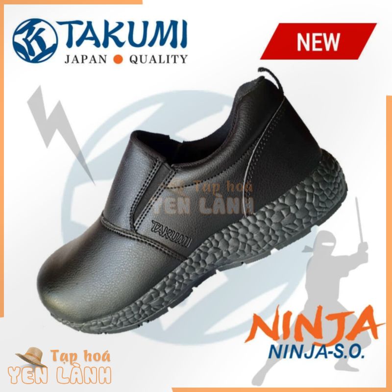 GIÀY BẢO HỘ LAO ĐỘNG  SIÊU NHẸ MŨI THÉP TAKUMI NINJA- S.O