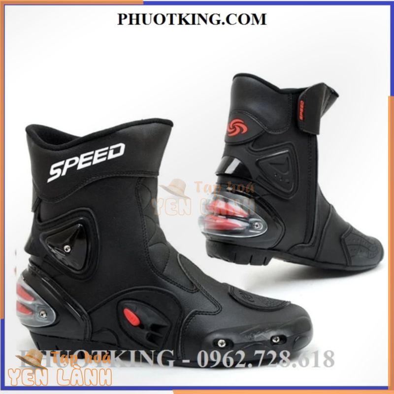 Giày bảo hộ moto Speed cổ lửng