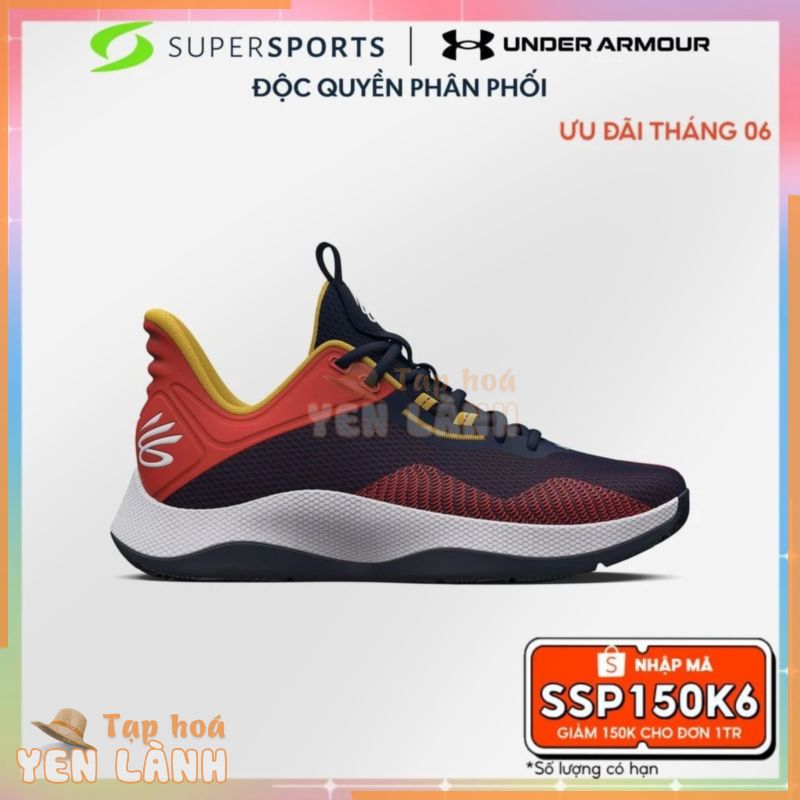 [Mã SSP150K6 giảm 150K đơn 1TR] Giày bóng rổ unisex Under Armour Curry Splash 2 – 3025636-400