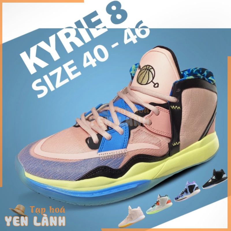 Giày bóng rổ Kyrie 8 | Size 40 – 45, tích hợp Zoom, Air chuẩn, Full box, tem mác, giấy gói | Choibongro.vn