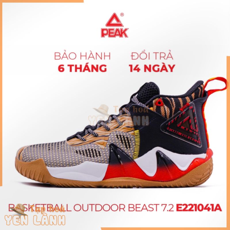 Giày Bóng Rổ Nam Cổ Cao Peak Basketball Outdoor Monster 7.2 E221041A