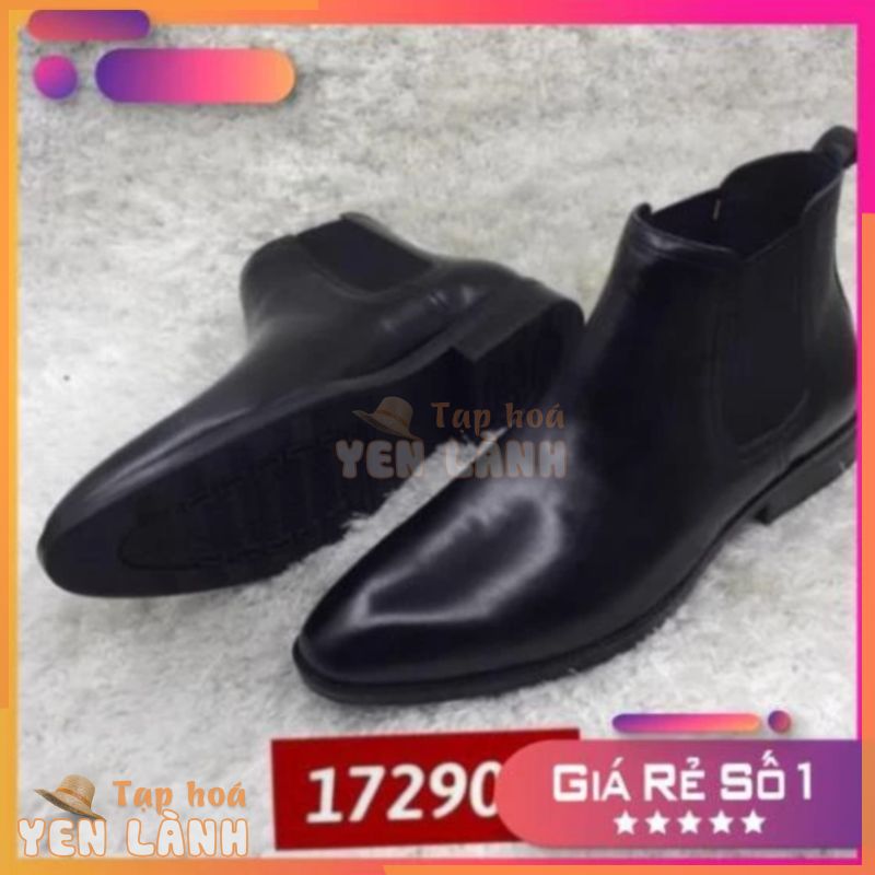 [Sale 3/3] Giày Chelsea Boot – Da Bò Nguyên Tấm  – Đế Cao Su – Bảo Hành 12 Tháng Sale 11 -op1 ‘ ‘ |