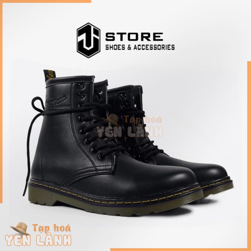 Giày Doctor Martens 1640 Da Tấm Cao Cấp J1, Boot Cao Cổ Buộc Dây Full Size Nam Nữ 36-44