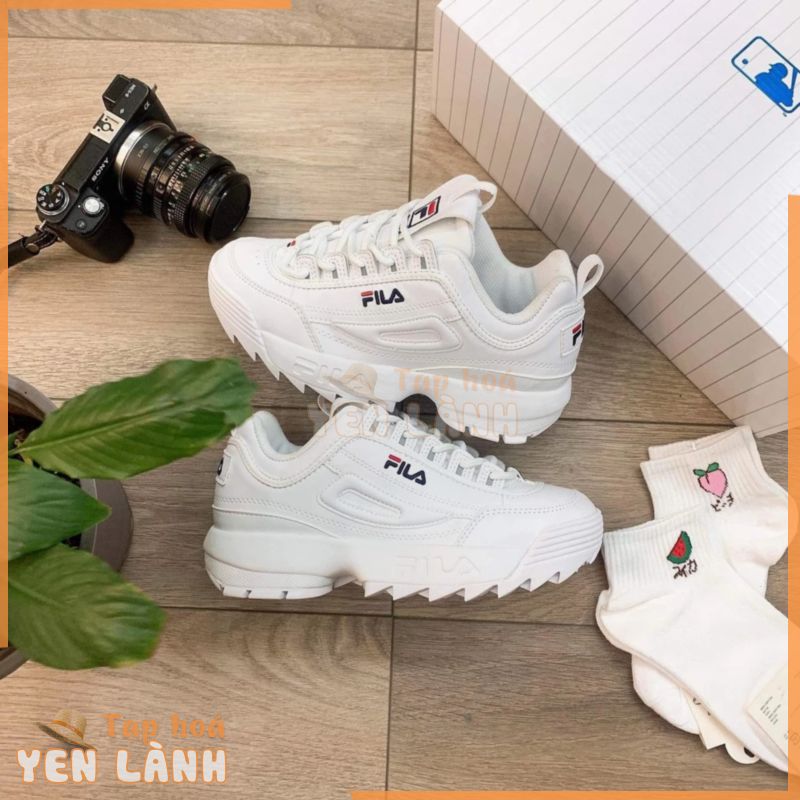 Giày FILA Auth   FILA Disruptor 2 Hàn Quốc Chuẩn Chính Hãng – Giày FILA Cá Mập Tăng 5cm Chiều Cao