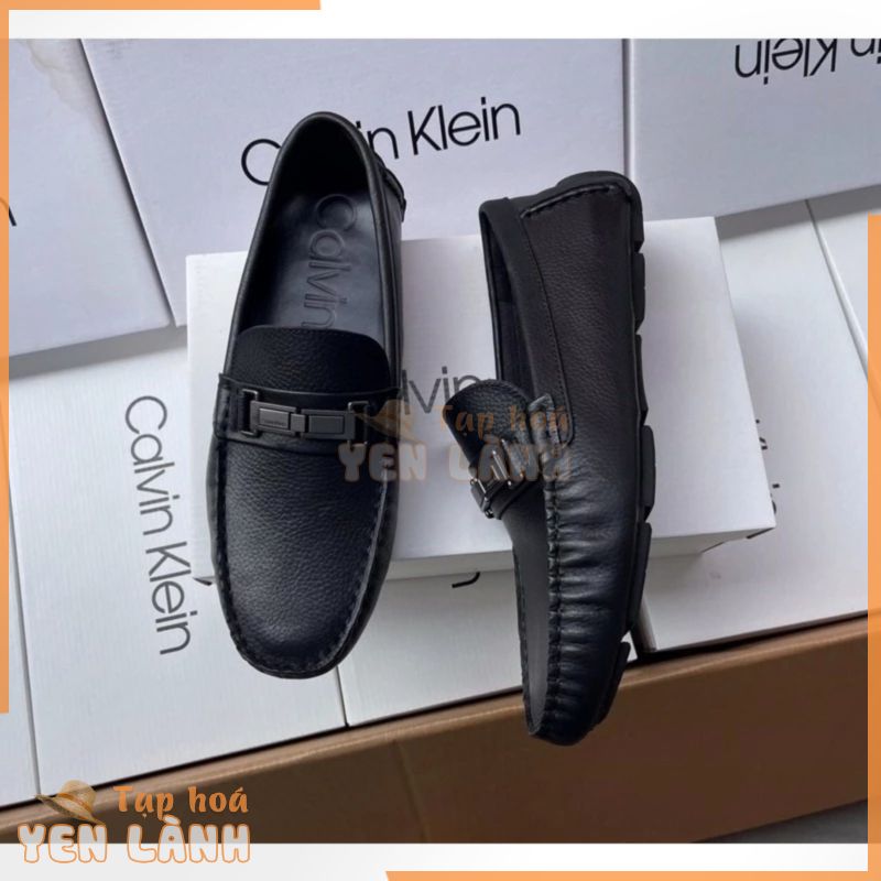 Giầy Sục Nam Calvin Klein Da Thật