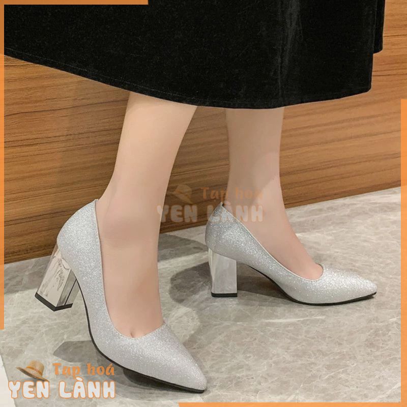 33-50 Size 49 Giày Cao Gót Quá Khổ 48 Khối Gót 47 Giày Nữ Xuyên Biên Giới 46 Kim Sa Lấp Lánh Chuyên Nghiệp 45 Giả Mẹ Giày 44 Nam