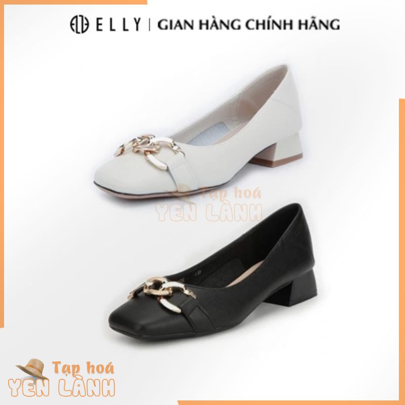 Giày cao gót nữ cao cấp da thật ELLY – EGT193