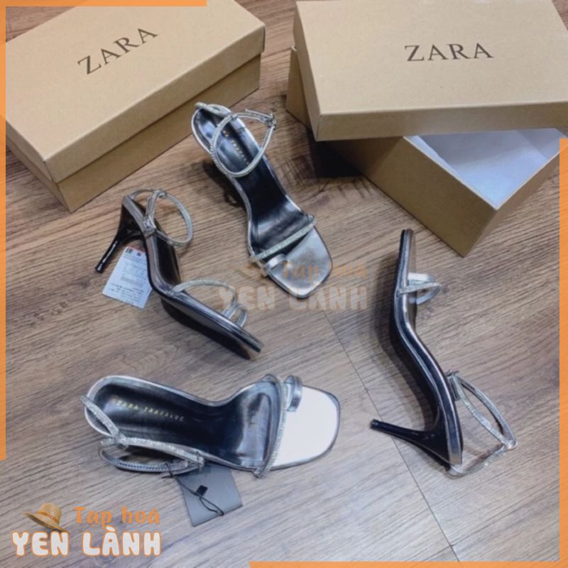 Giầy cao gót sandal zara quai mảnh