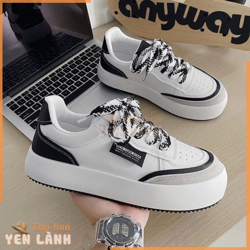 Giày thể thao sneaker nam G112 độn đế tăng chiều cao cao cấp hàng hiệu đẹp thời trang giá rẻ A1