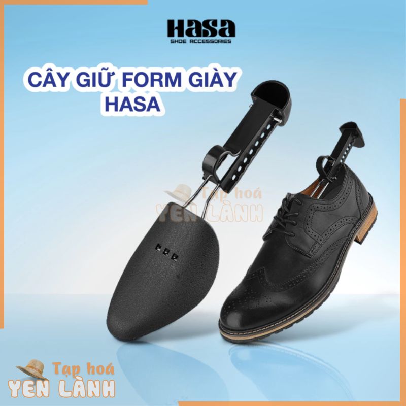 Cặp Cây Giữ Form Giày HASA Shoe Tree nhựa CGFG01 Tùy Chỉnh Size Chính Hãng