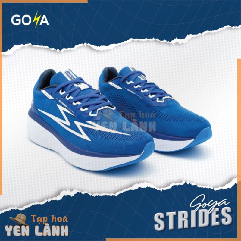 Giày chạy bộ Goya Strides 1 màu xanh dương (dành cho người mới bắt đầu)