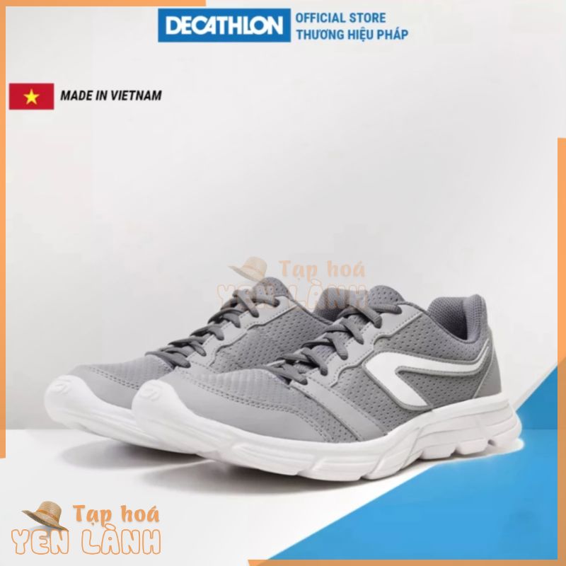 Giày chạy bộ nam DECATHLON run one siêu nhẹ màu xám