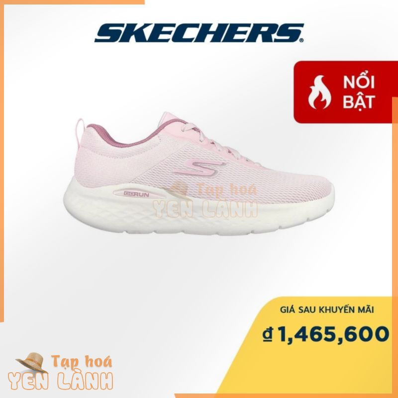 Skechers Nữ Giày Thể Thao Chạy Bộ GOrun Lite Quick Stride Running Air-Cooled Goga Mat M-STRIKE – 129424-LTPK (June_Live)