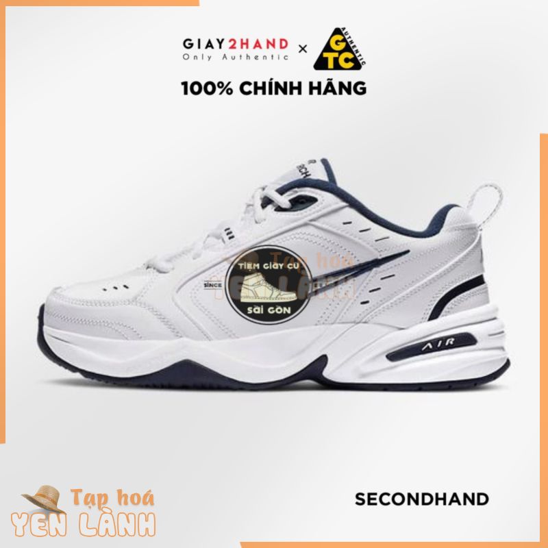 [ĐÃ QUA SỬ DỤNG] Giày Thể Thao Nam Air Monarch 415445-102 – SECONDHAND CHÍNH HÃNG 100%