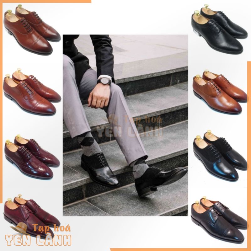 (Cao Cấp) Giày Buộc Dây Da Thật Chính Hãng Toroshoes – Trẻ Trung Lịch Lãm Mã LS02