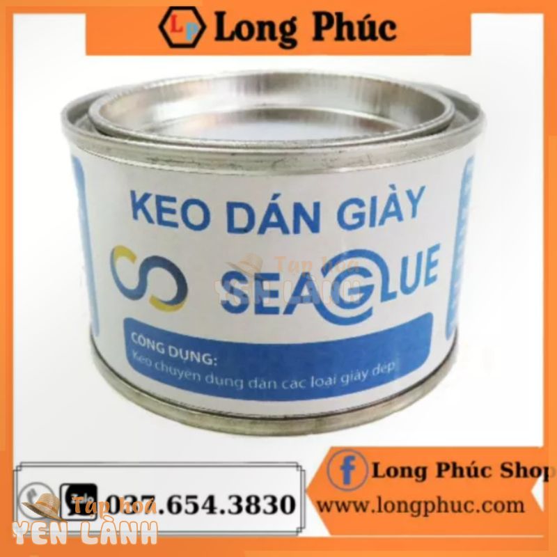 Keo Dán Giày SeaGlue   FREESHIP  | Keo dán SeaGlue trong suốt, chịu nước , dính chắc | Long Phúc Shop | Lọ 100gr