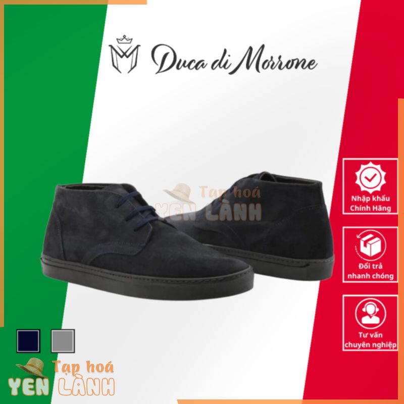 Giày Chukka Boots Nam Da Lộn Cao Cấp DUCA DI MORRONE Nhập Khẩu Chính Hãng Từ Ý – Made In Italy – EROS-CAM