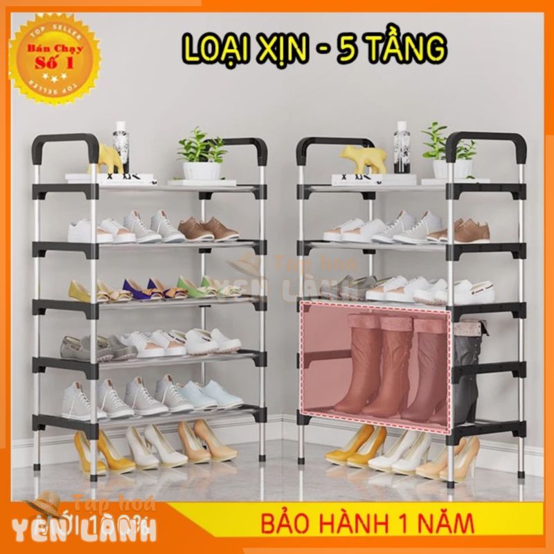 [GIÁ SỈ] Kệ giày dép 4- 5 tầng gọn gàng loại 1giá để giày 4 5 tầng tủ sắp xếp giày, thiết kế cơ động,