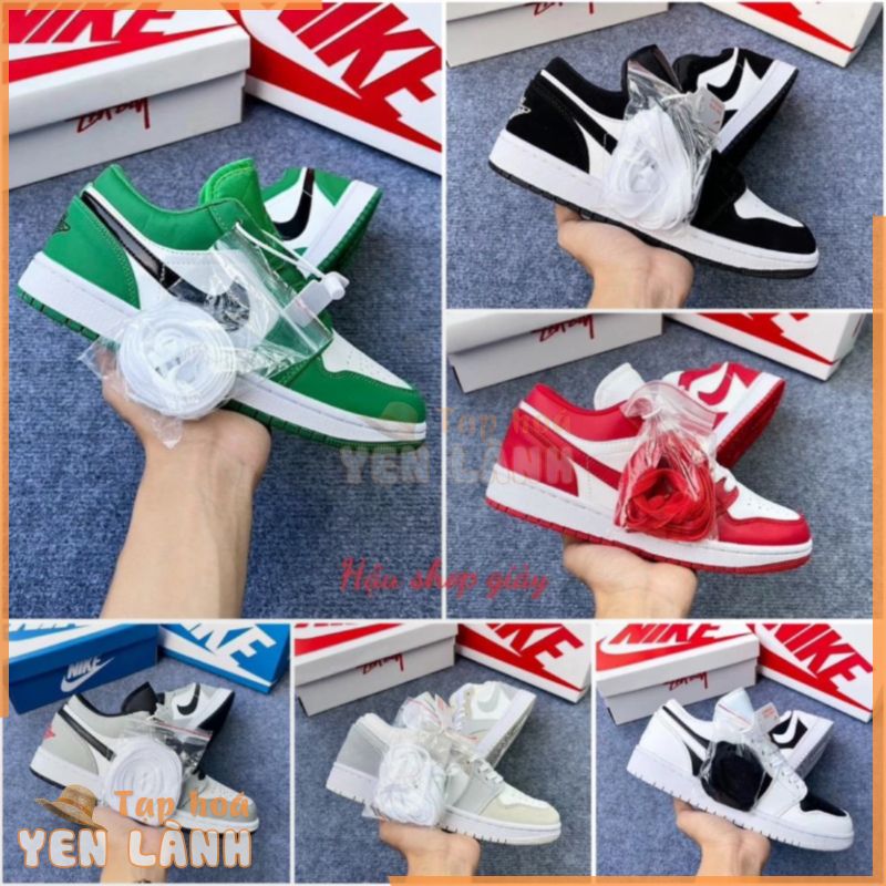 Giày Jordan Cổ Thấp Nam Nữ, Giày Jordan Thấp Cổ Sneaker Hàng Đẹp Full size