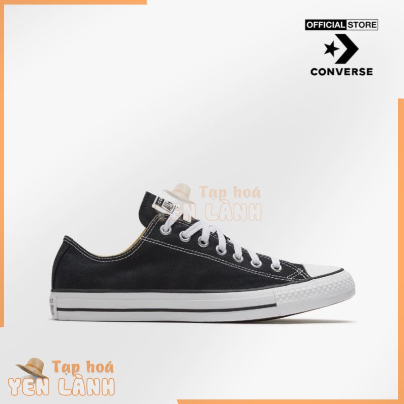 CONVERSE – Giày sneakers cổ thấp unisex Chuck Taylor All Star Original M9166C-0000_BLACK