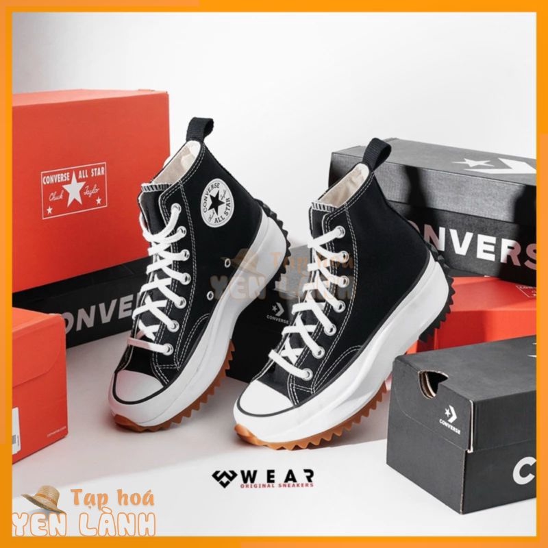 [ Hàng Chính Hãng]Giày Sneaker_Converse Run Star Hike Bản Cao Cổ Giúp Tăng Chiều Cao Dễ Phối Đồ Full Box Bill