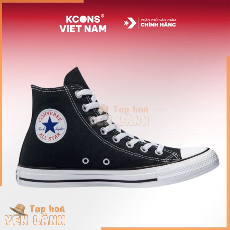 Chuck Taylor Classic Black High | Giày Converse Canvas Đen Cổ Cao M9160C