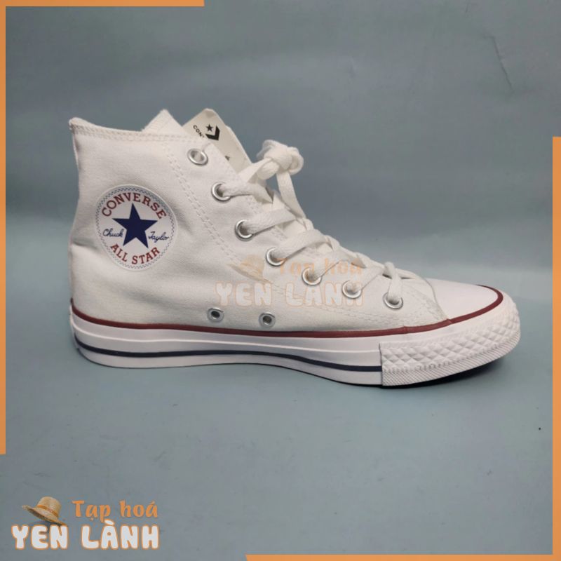 [ Chính hãng ] Giày Converse cổ cao Classic trắng nam nữ 121184