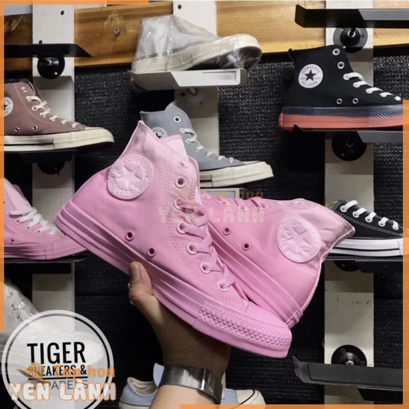 Tiger Sneakers – Giày Converse Classic Ombre chính hãng cổ cao màu hồng (CÓ TEM SIZE)