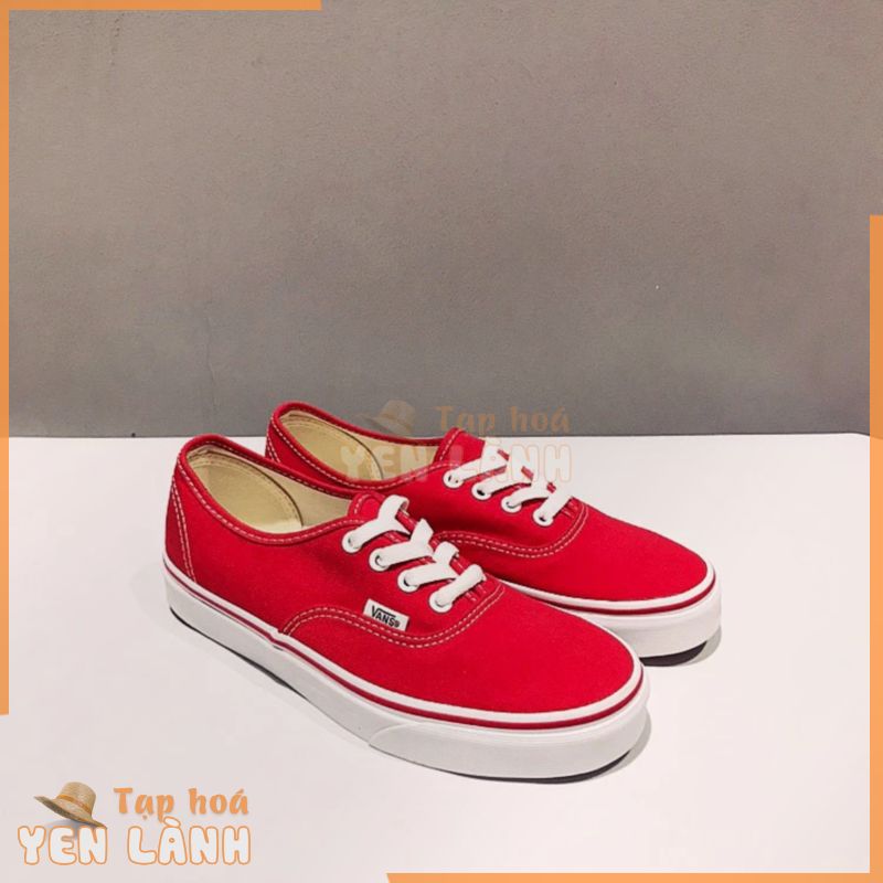 Giày Vans Authentic đỏ chính hãng