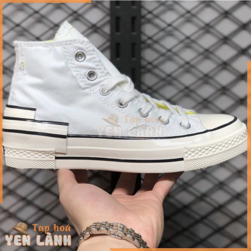 Converse Chuck 1970s nam nữ DIY giày thể thao gót hở màu nâu sẫm