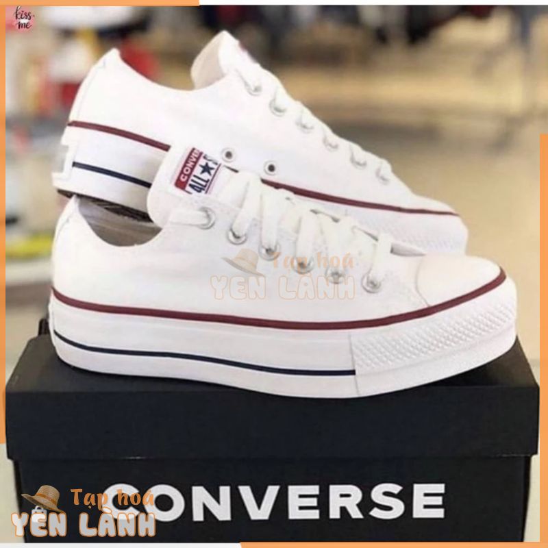 Giày thể thao BR All Star Platform Nữ Converse Canvas và Da Khuyến mãi ƯU ĐÃI