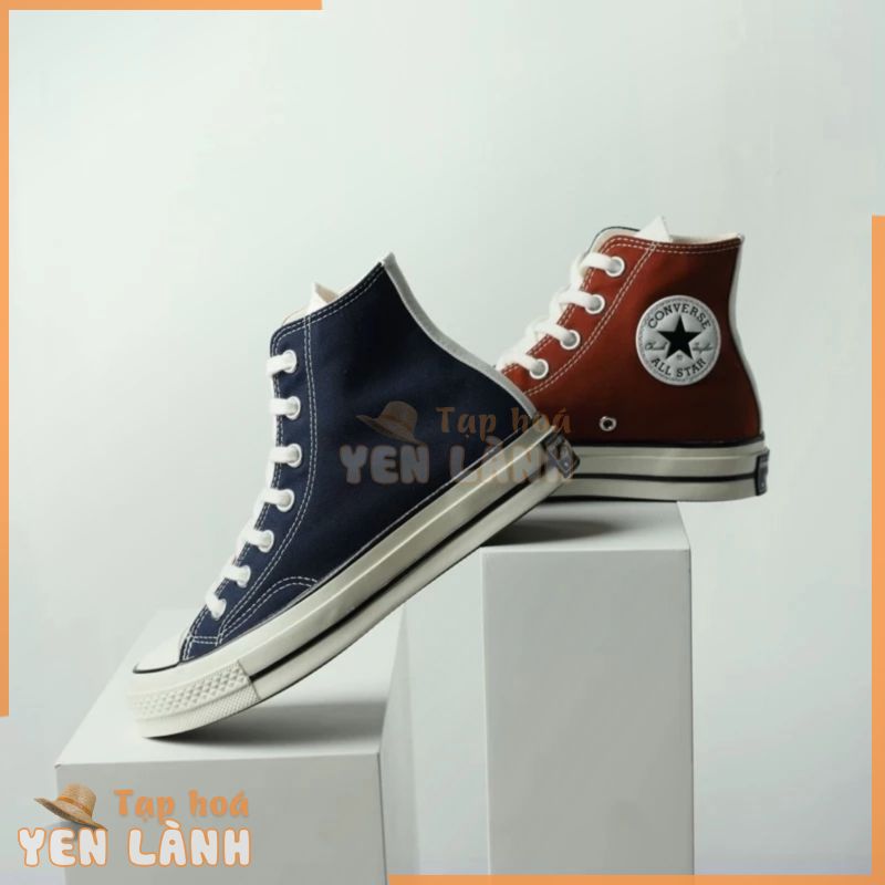 Giày Converse Nâu-Navy Hi