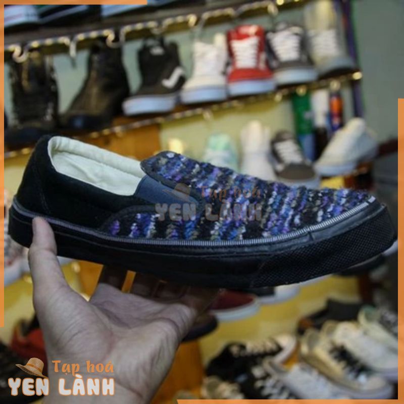 Giày Converse chính hãng slip-on thấp cổ vải nhiều màu sắc CTVN11