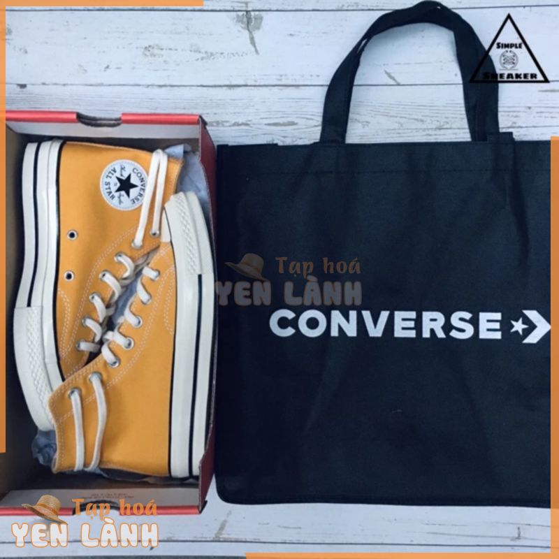 Giày Converse 1970s Nữ  FREESHIP  Giảm 50k Khi Nhập Mã [CONVERSEAUTH] Giày Converse 1970s Chính Hãng Auth Sunflower ¹