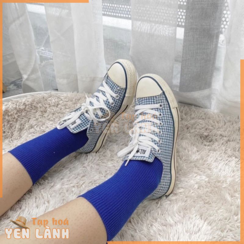 Giày Converse Xanh dương len limited low Real2hand