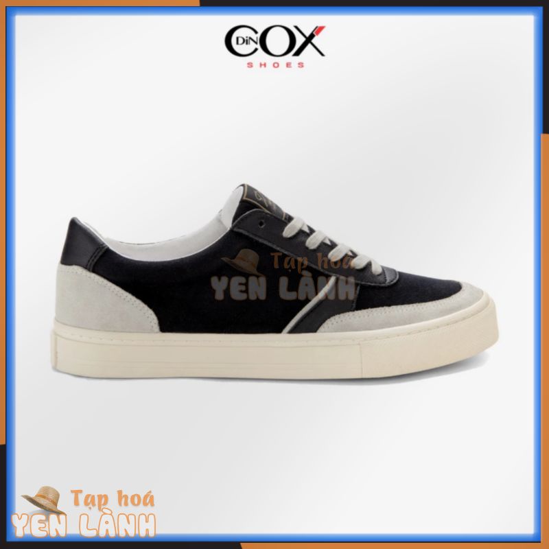 Giày Sneaker Nam DC13 Black Sang Trọng Thanh Lịch Dincox Giày Thể Thao