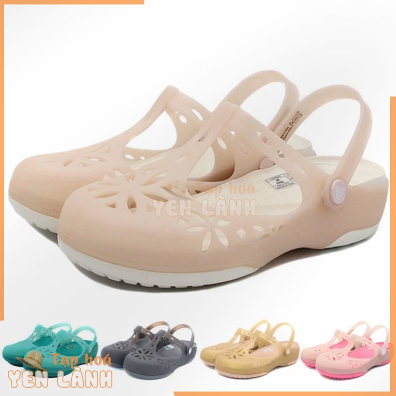 Giày Crocs Chính Hãng Cho Nữ Isabella Clog Hàng Chính Hãng [Hàng Có Sẵn)204939]