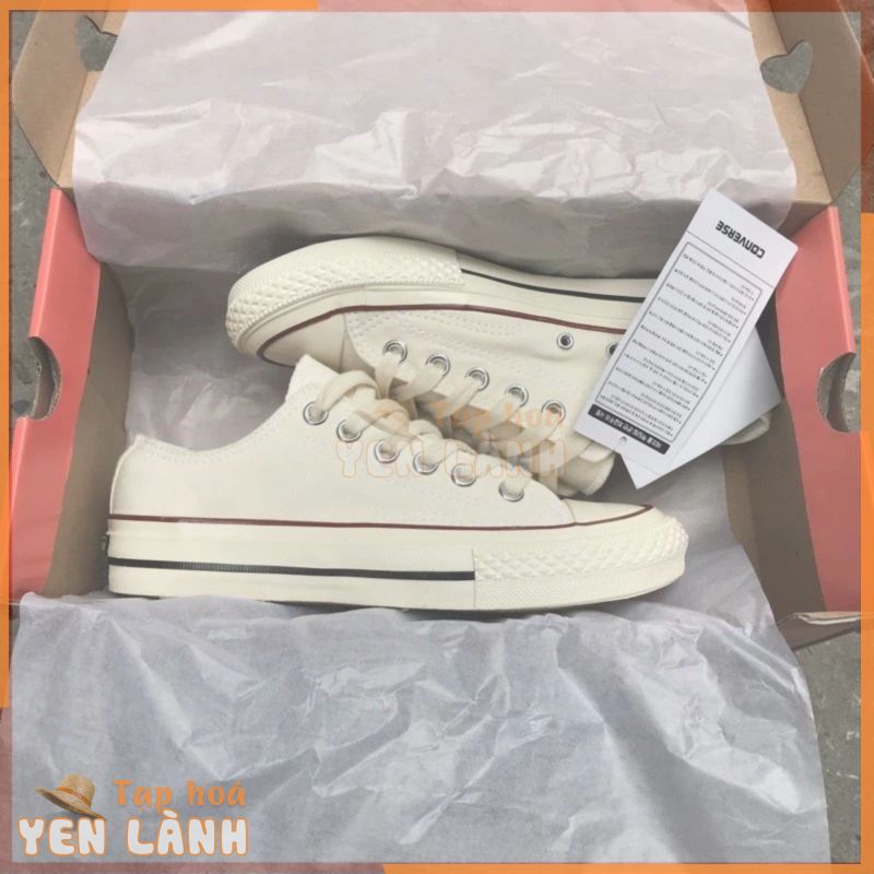 [Video_Ảnh Thật] Giày thể thao Cv trắng thấp nam nữ Full Bill Box Real.Sneakers