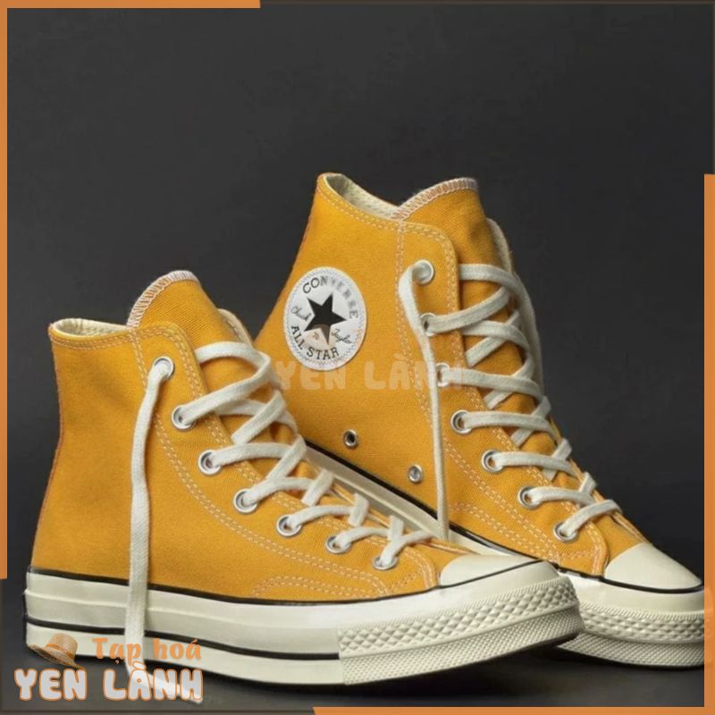 Giày Converse chuck 1970s cao cổ màu vàng( Tặng túi cv + bill + tất)