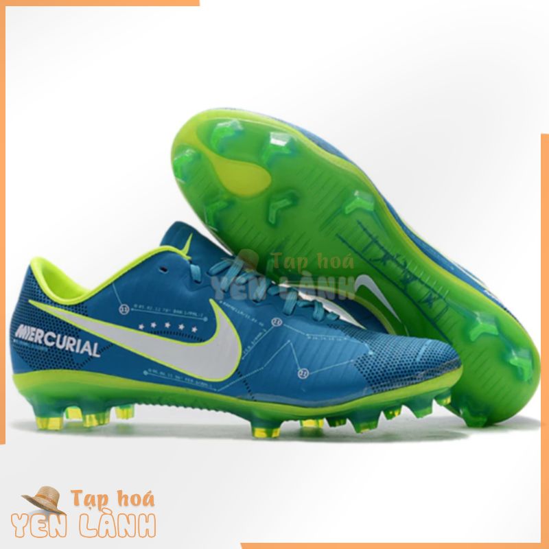 Giày Đá Bóng Mercurial Vapor XI FG Giày đá banh sân cỏ nhân tạo, khâu toàn bộ đế