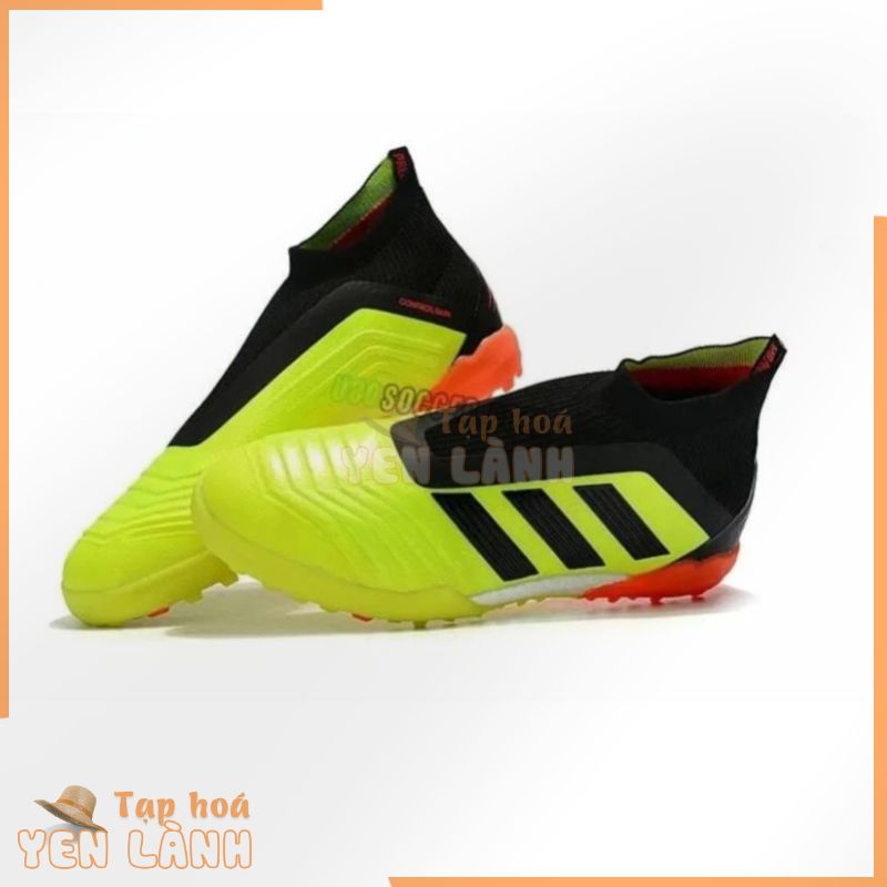 ️⚽   TÊT Giày Bóng Đá Predator + Nõn Chuối TF không dây cho sân cỏ nhân tạo -IHIO(&  ️