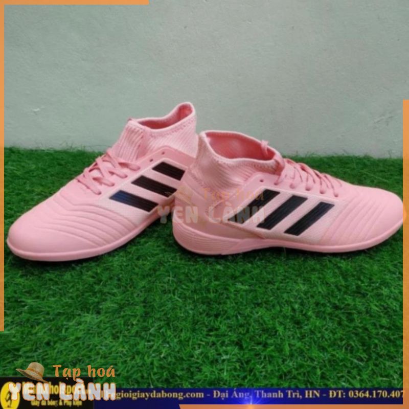 ️⚽  ĐẠI TIỆC – [Hót] Giày Đá Bóng TQ Adidas Predator . TF Màu Hồng Cổ Cao Sút Mạnh new ☑ !   * . * ‘ ‘ ! !  “*  ️