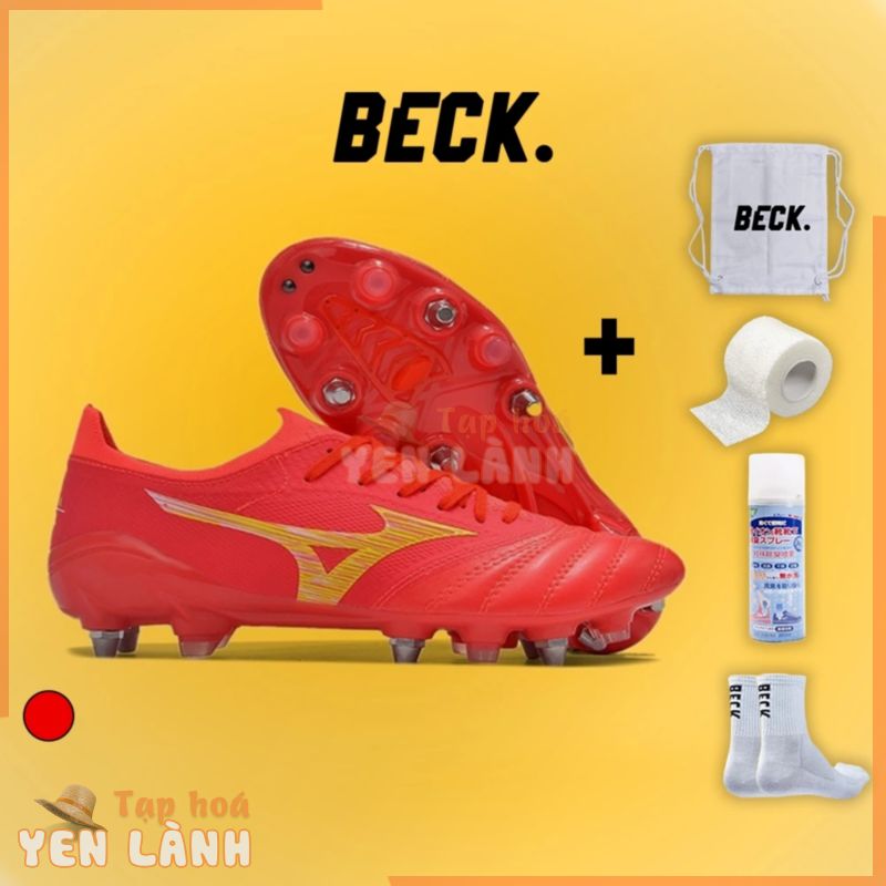 Giày Bóng Đá MZN Neo 4 Elite SOCCER BECK, Đế Đinh SG, Bám Sân, Các Phối Màu Sắc, Sân Cỏ Tự Nhiên