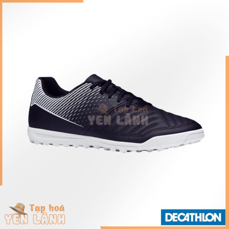 Giày đá bóng sân cỏ nhân tạo Agility 100 HG cho người lớn Đen/Trắng DECATHLON KIPSTA mã 8398029