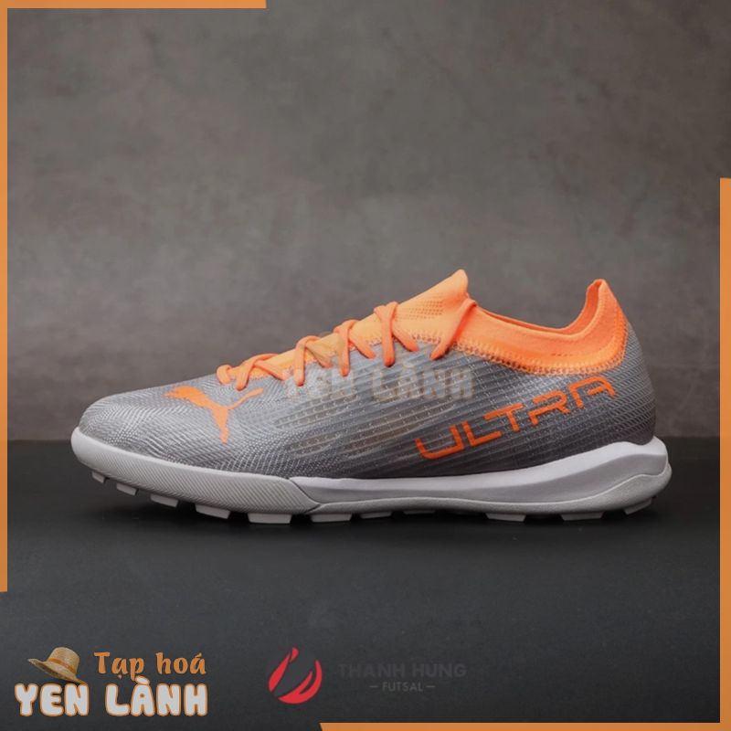 GIÀY ĐÁ BÓNG CHÍNH HÃNG PUMA ULTRA 1.4 PRO CAGE TF – 106721-01 – XÁM/CAM